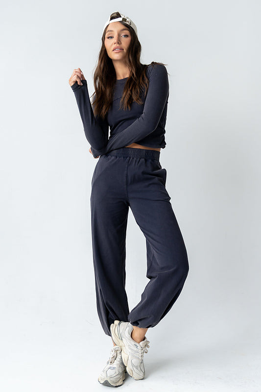 Kassie Joggers in Navy - FINAL SALE