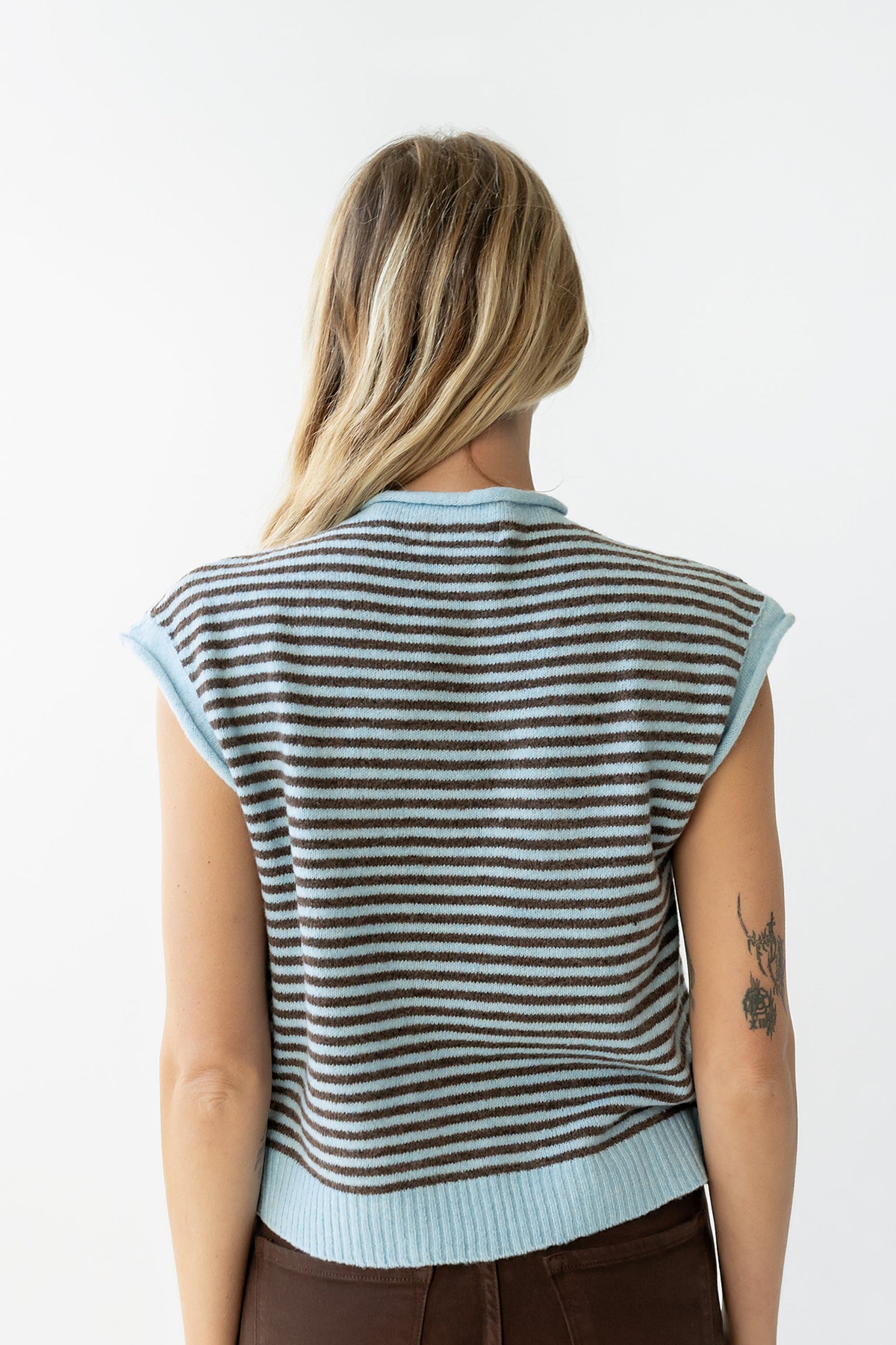 Clark Cardigan in Light Blue