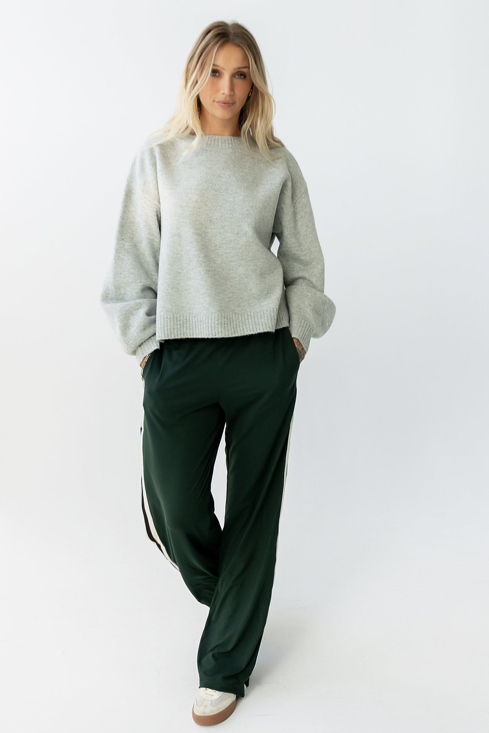 Josey Oversized Sweater in Grey