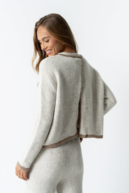 Livy Contrast Sweater - FINAL SALE