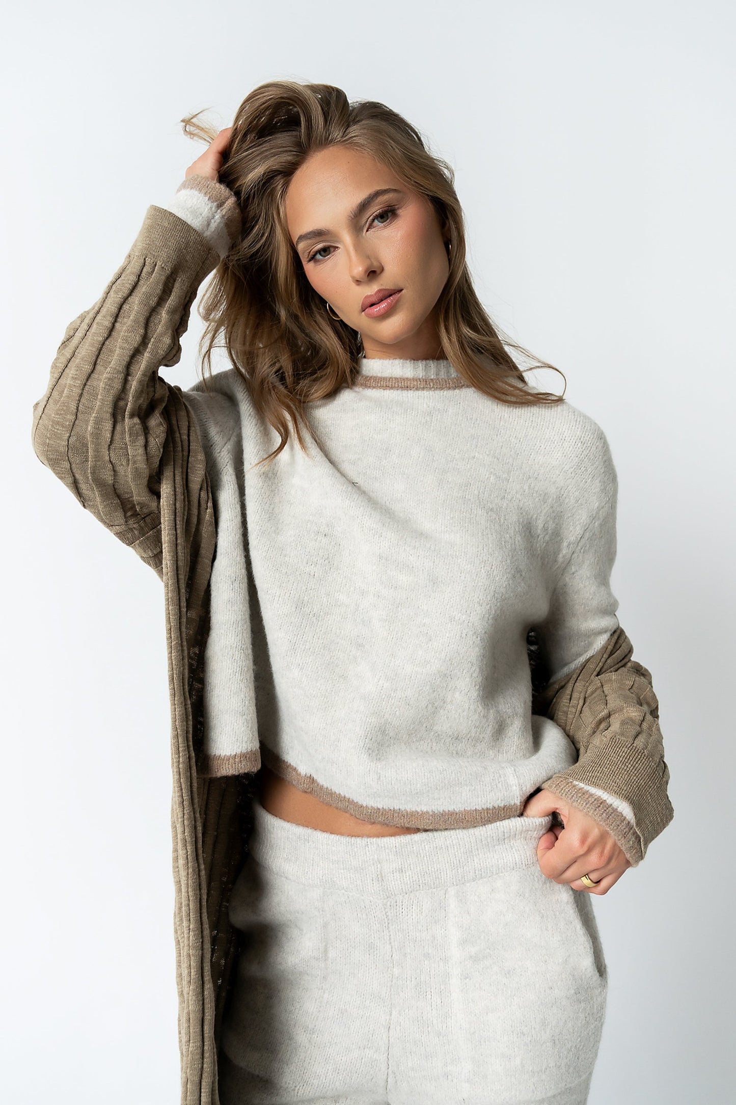 Livy Contrast Sweater - FINAL SALE
