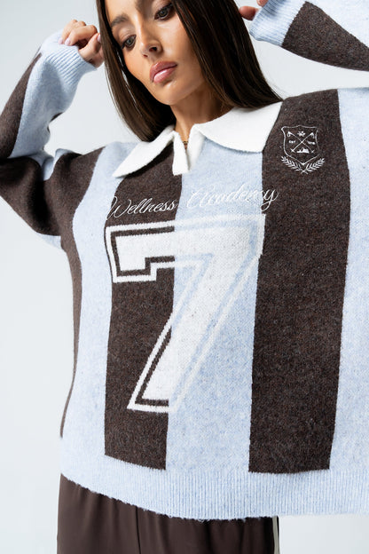 Colleen Collared Sweater