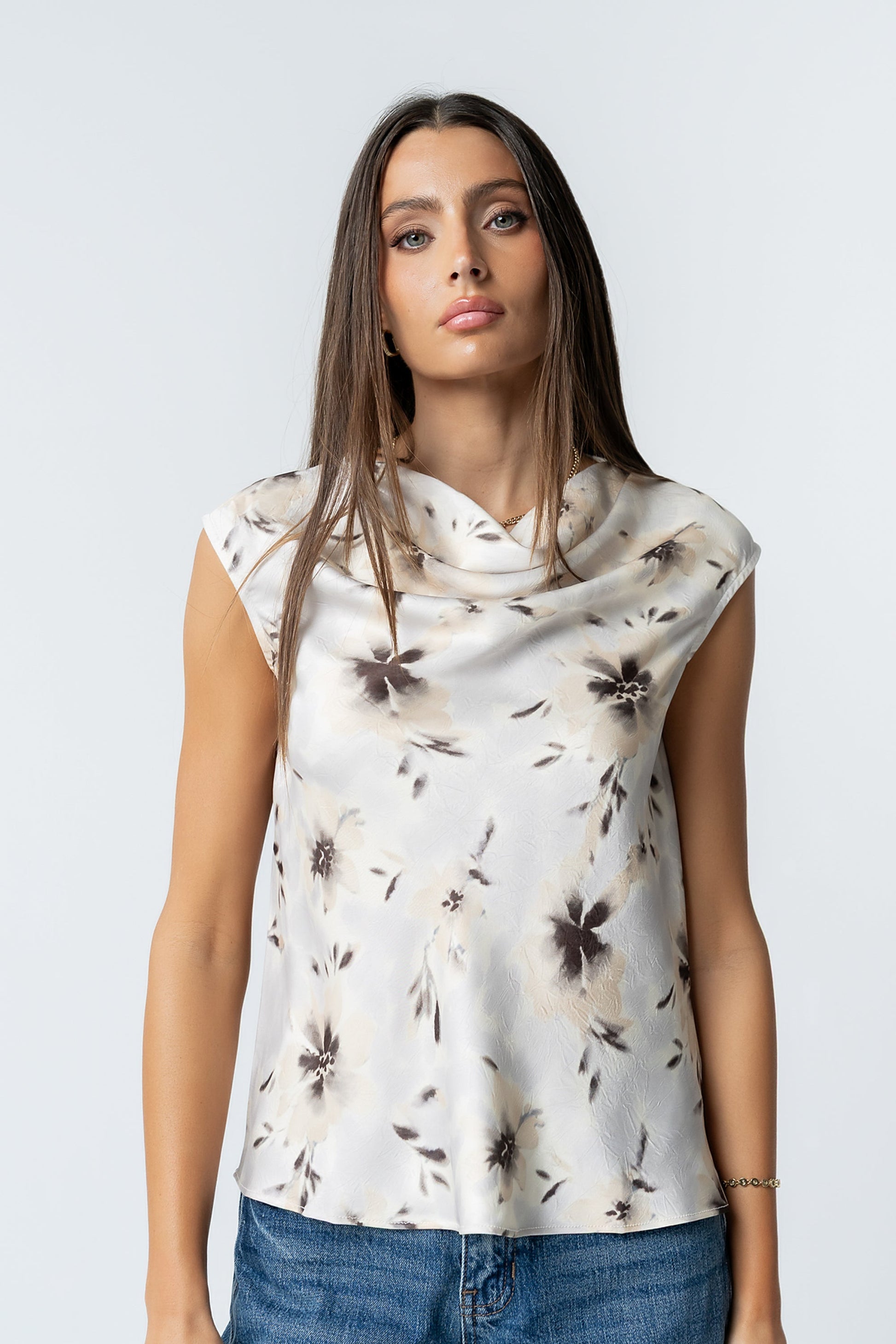 Juney Satin Top