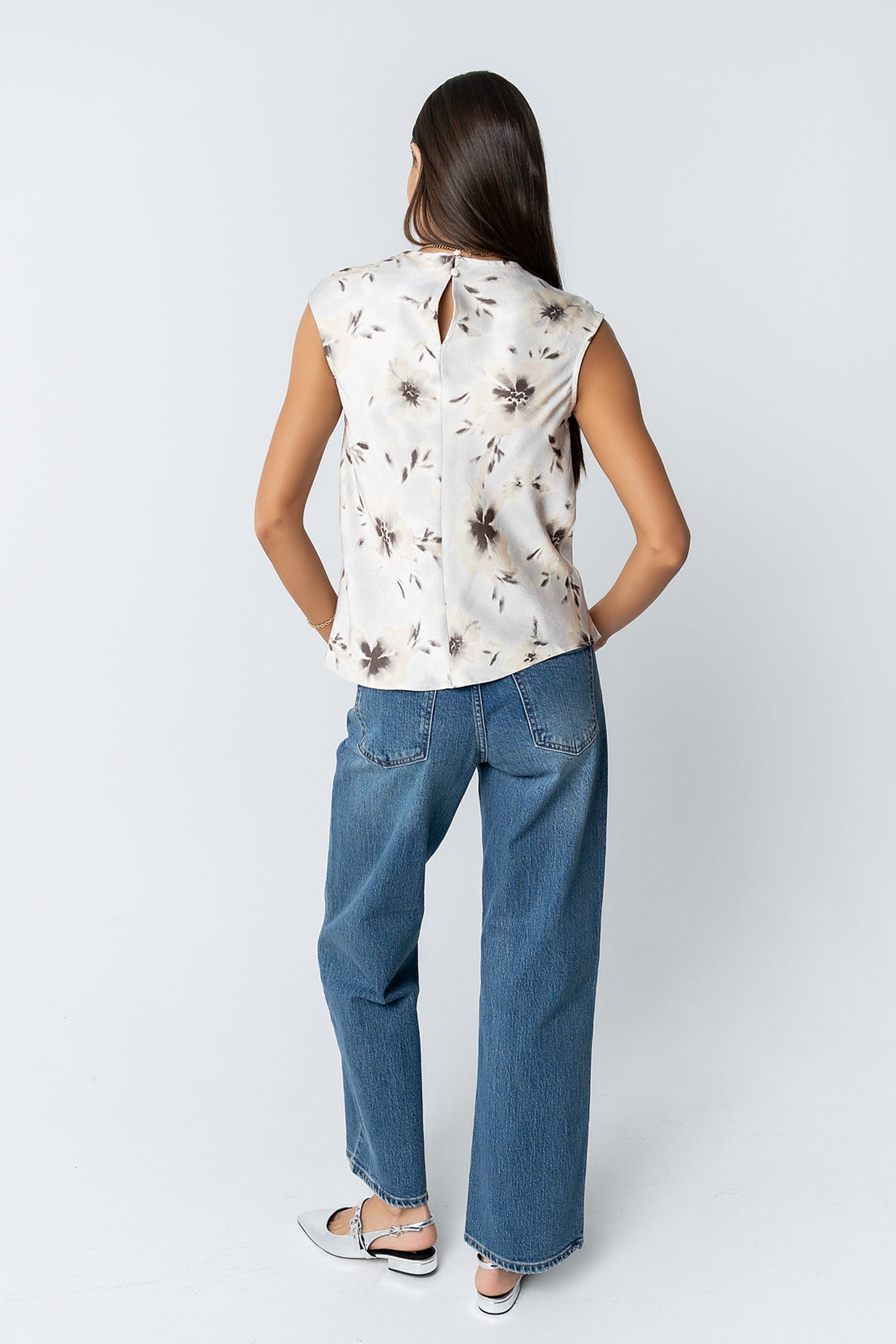 Juney Satin Top