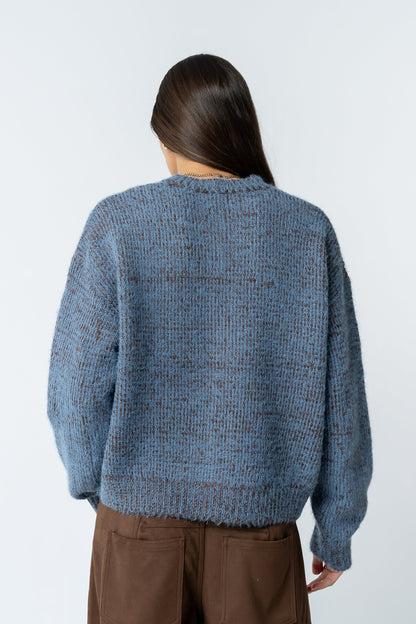 Russel Oversized Sweater in Brown
