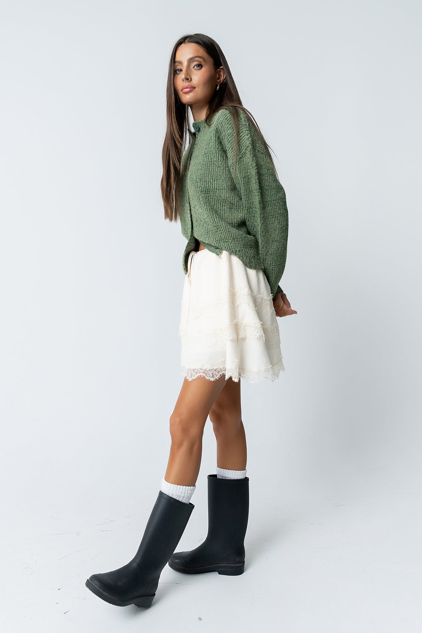 Marsha Lace Mini Skirt - FINAL SALE