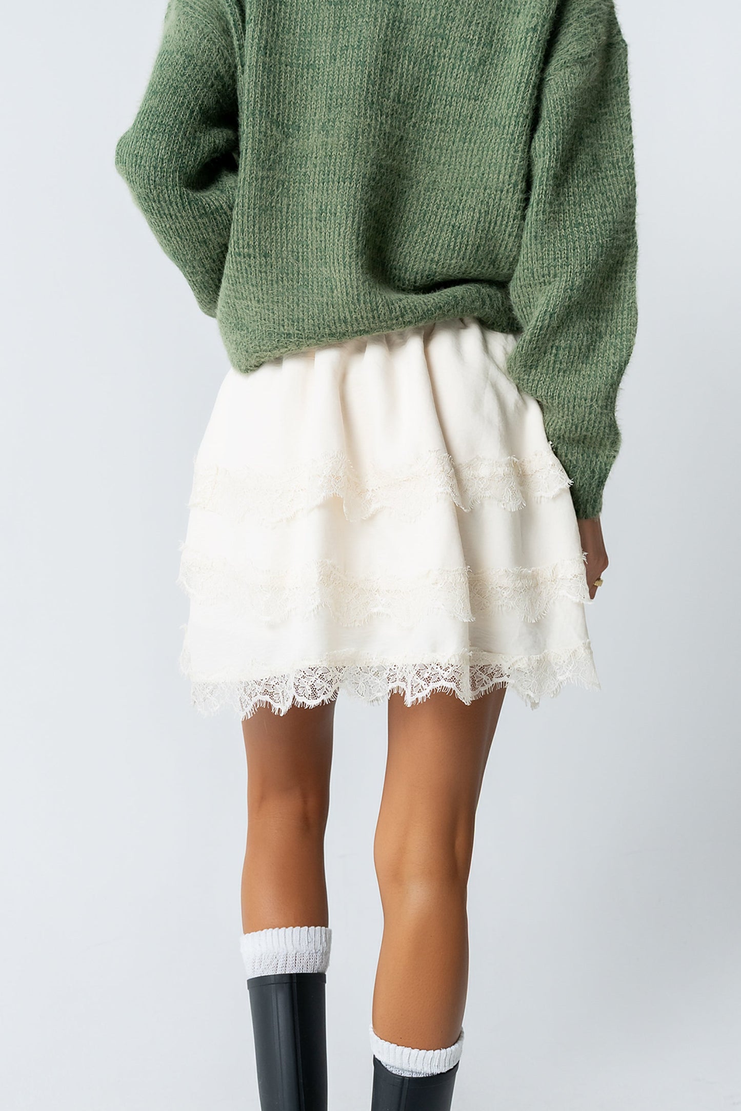 Marsha Lace Mini Skirt - FINAL SALE