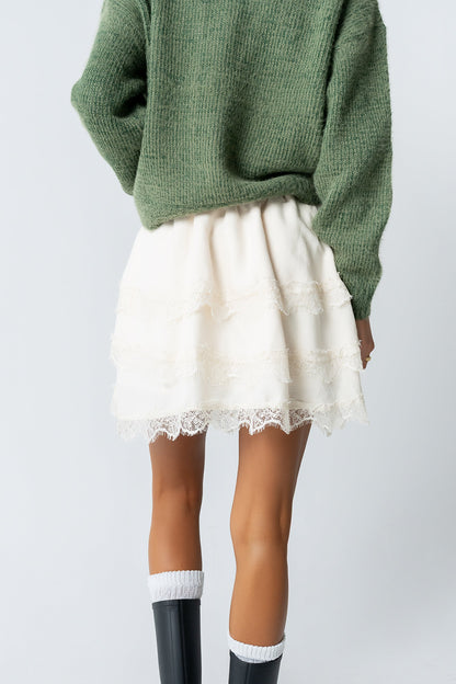 Marsha Lace Mini Skirt - FINAL SALE