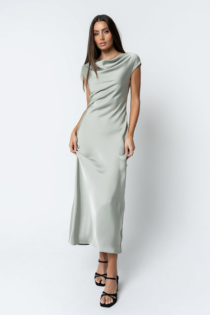 Korri Satin Maxi Dress