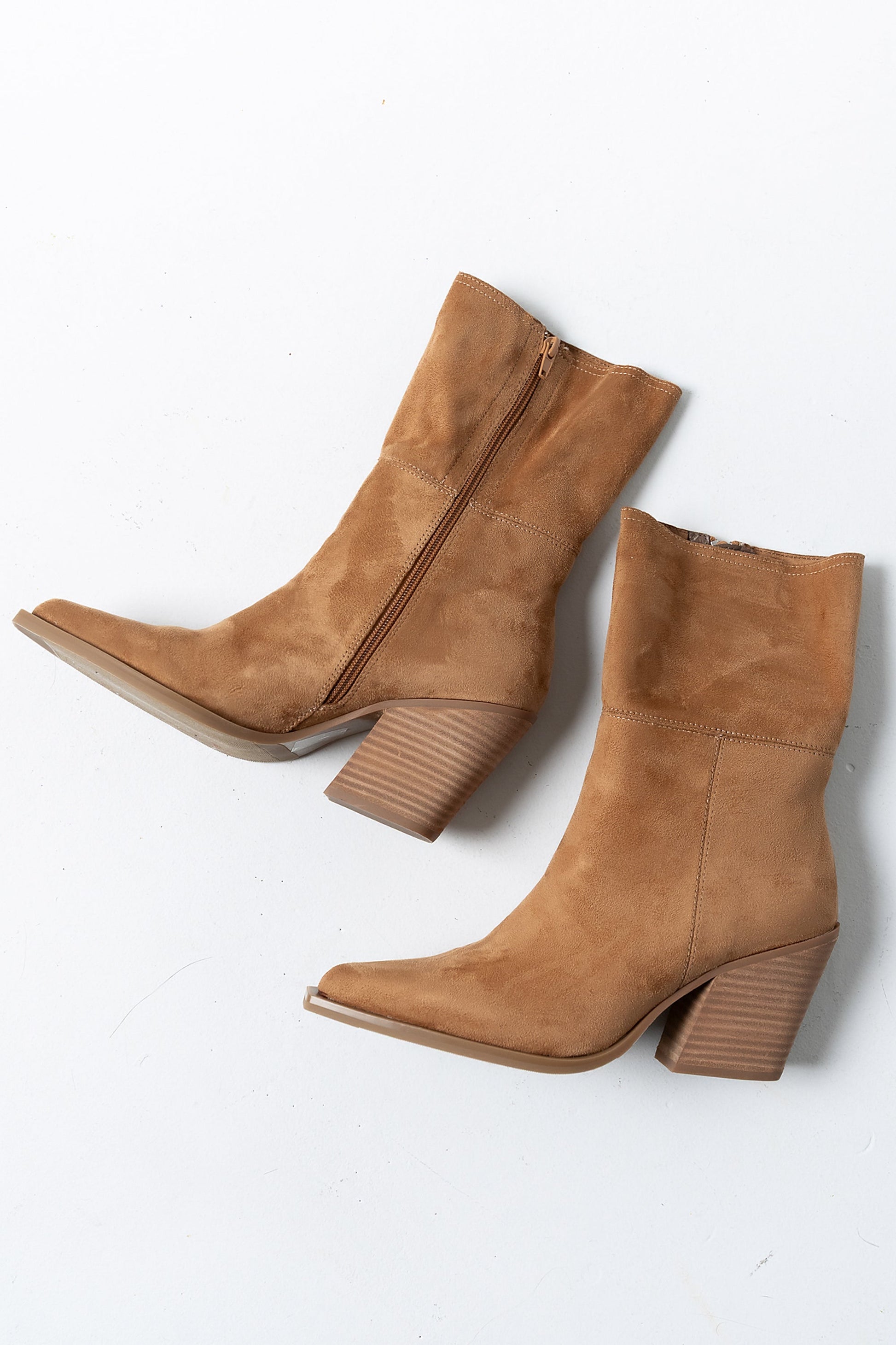 Venice Boots in Camel - FINAL SALE