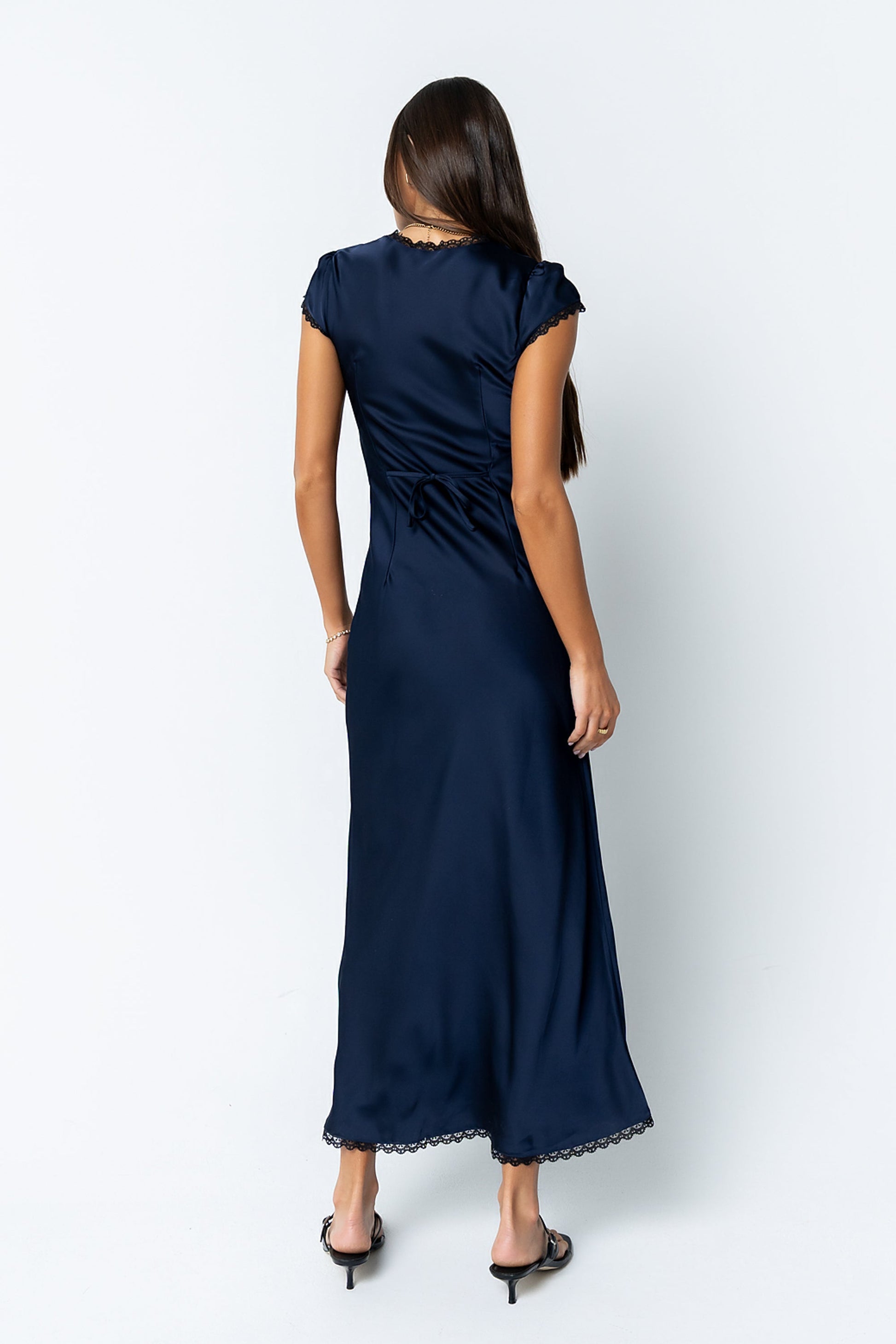 Wrenna Satin Maxi Dress