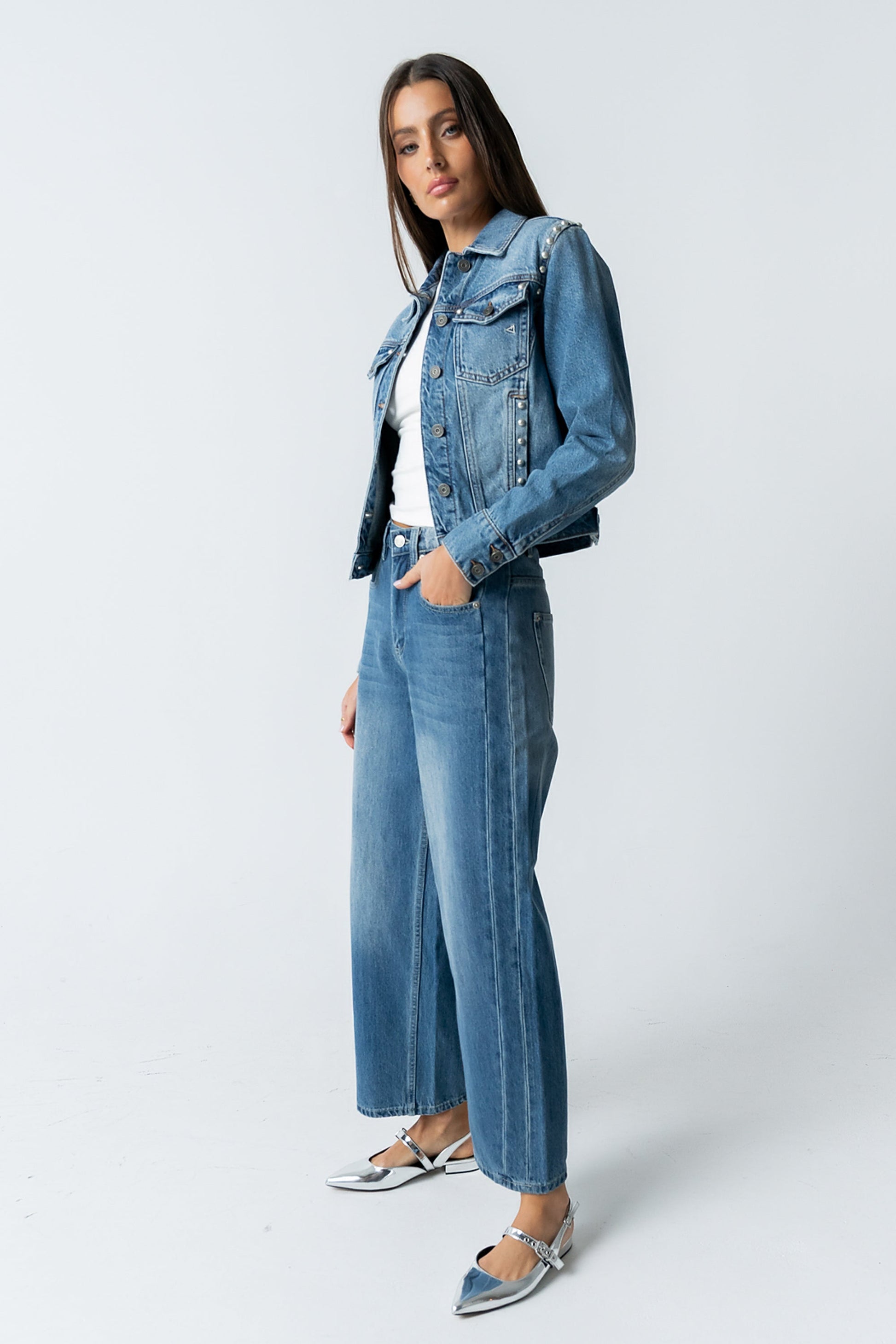 Moxie Relaxed Barrel Jeans