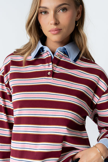 Mickey Striped Sweater