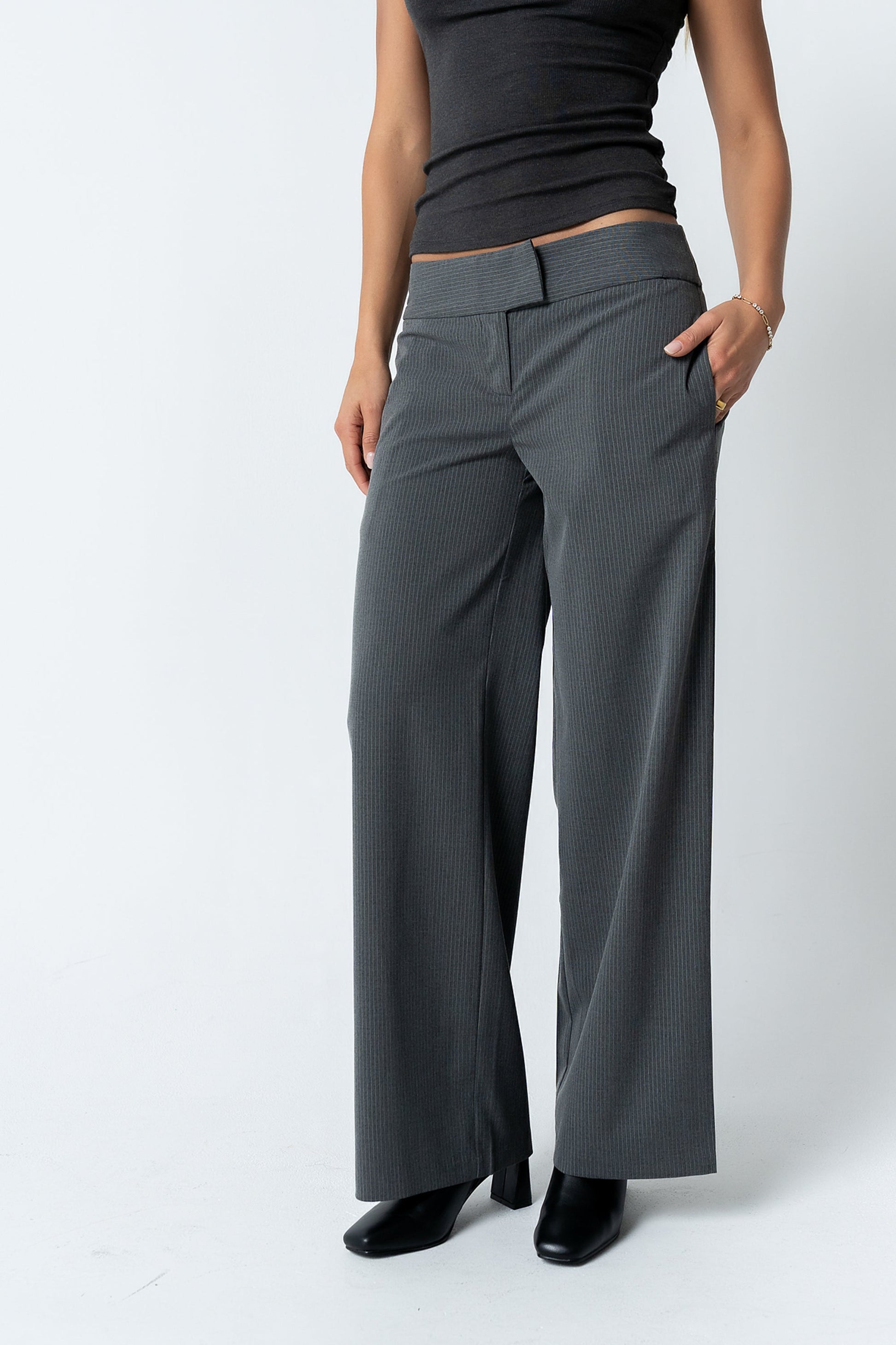 Gianna Pinstripe Trouser