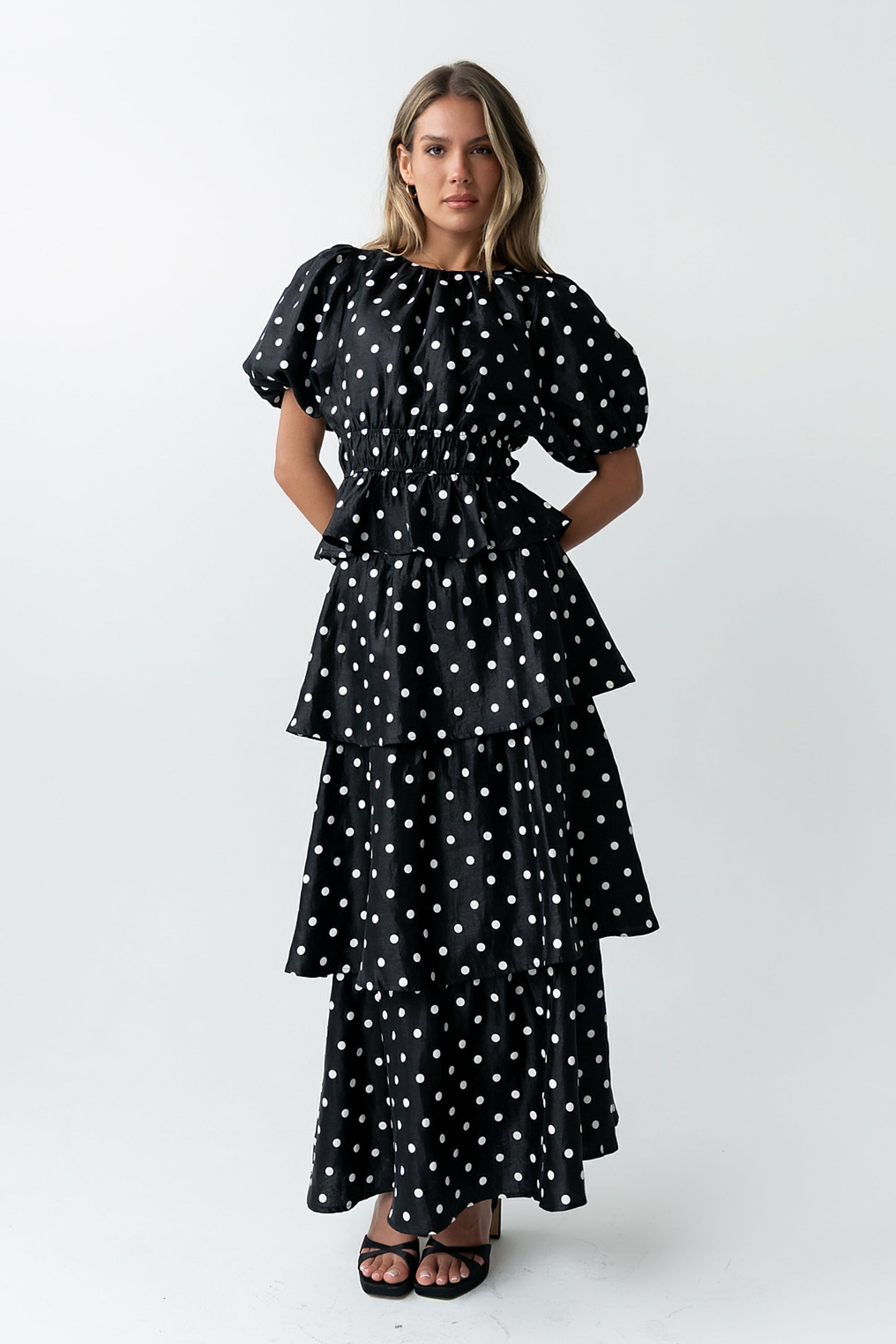 Terri Polka Dot Maxi Skirt - FINAL SALE
