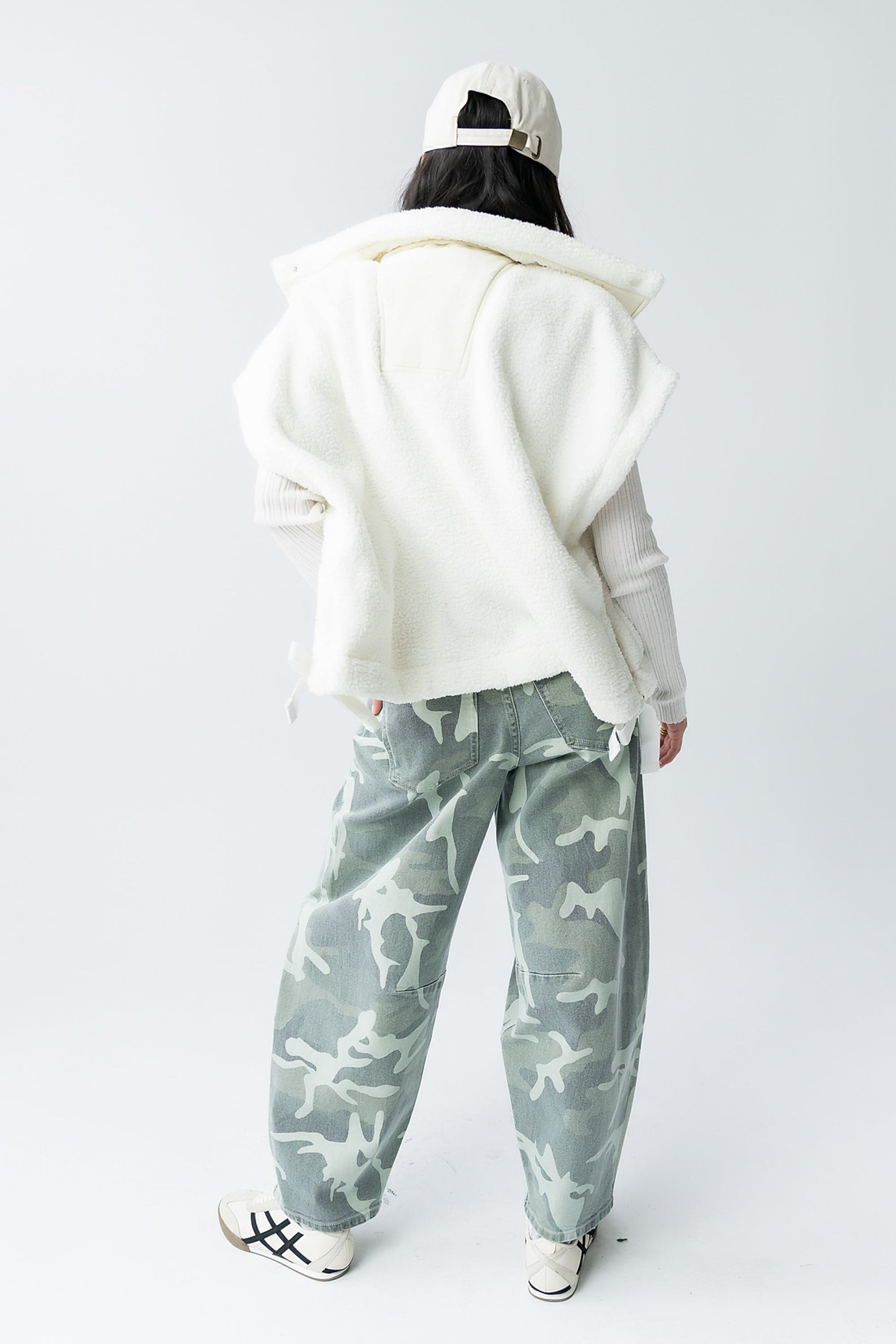 Marsha Oversized Sherpa Vest
