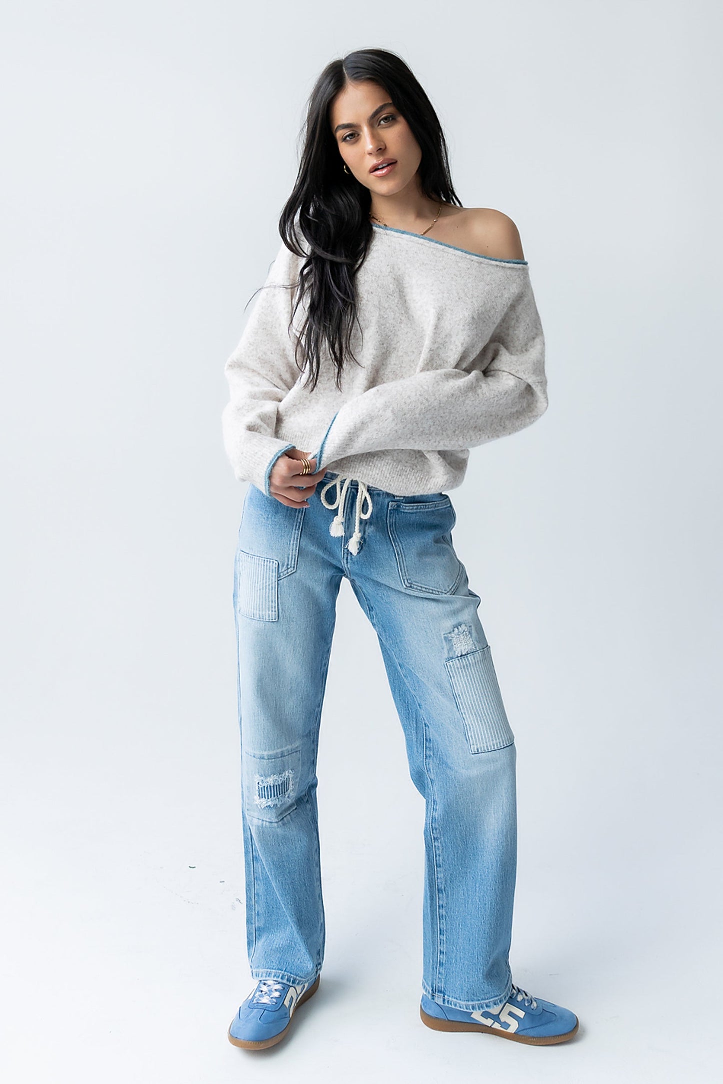 Marty Patchwork Jeans