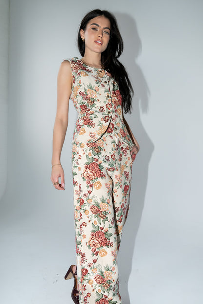 Joanna Floral Vest