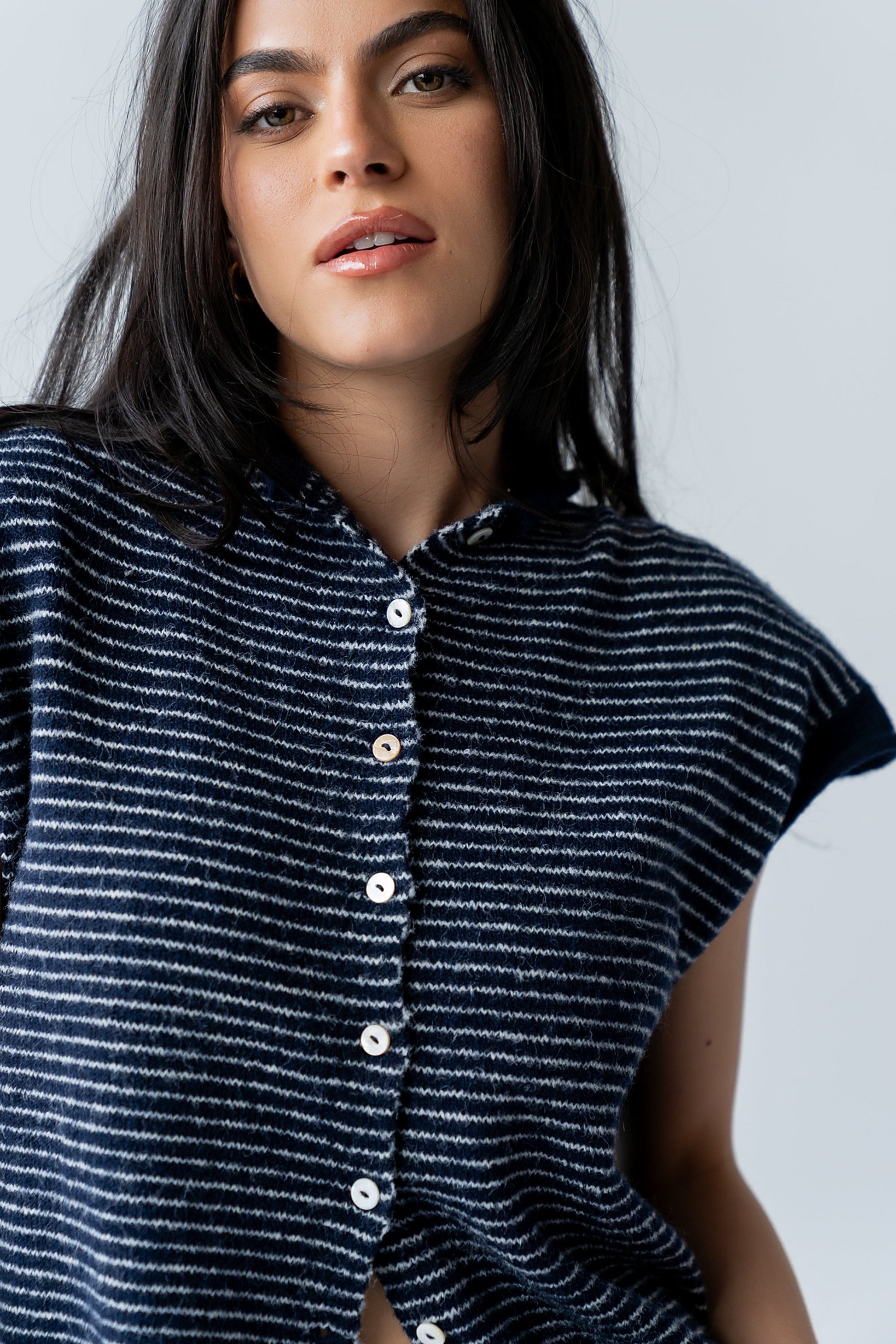 Clark Cardigan in Navy - FINAL SALE