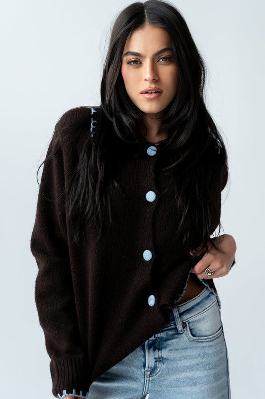 Michelle Contrast Sweater