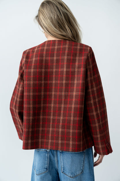 Quinley Plaid Jacket