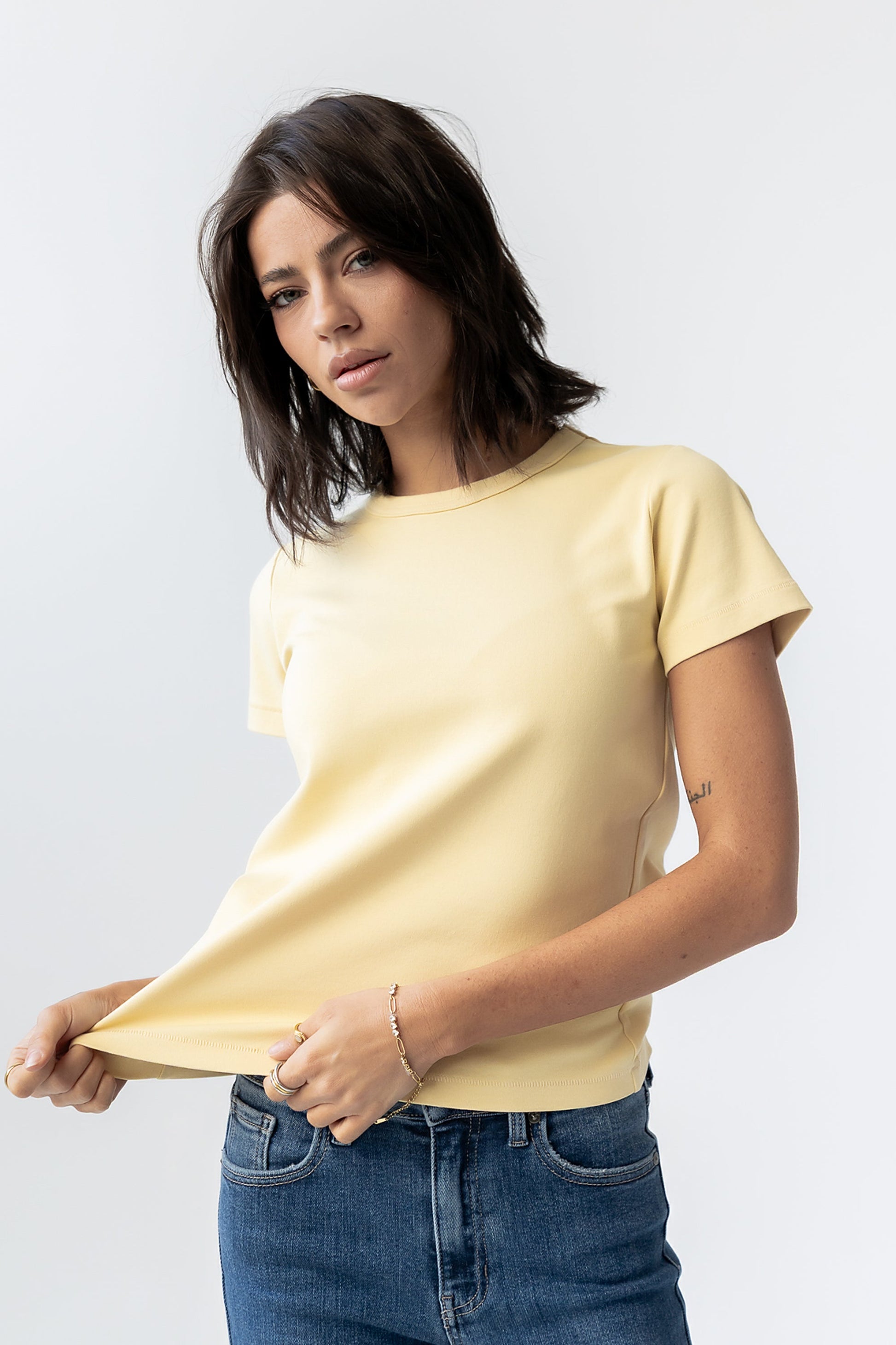 Mckenna T-Shirt in Yellow