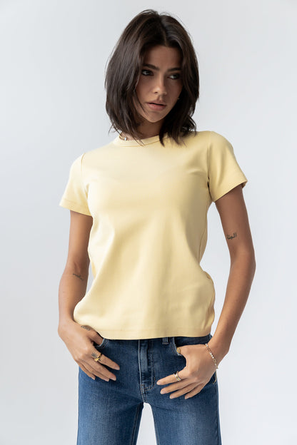 Mckenna T-Shirt in Yellow