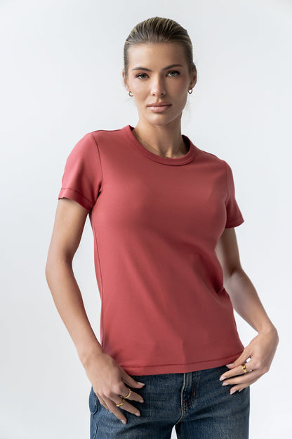 Mckenna T-Shirt in Berry