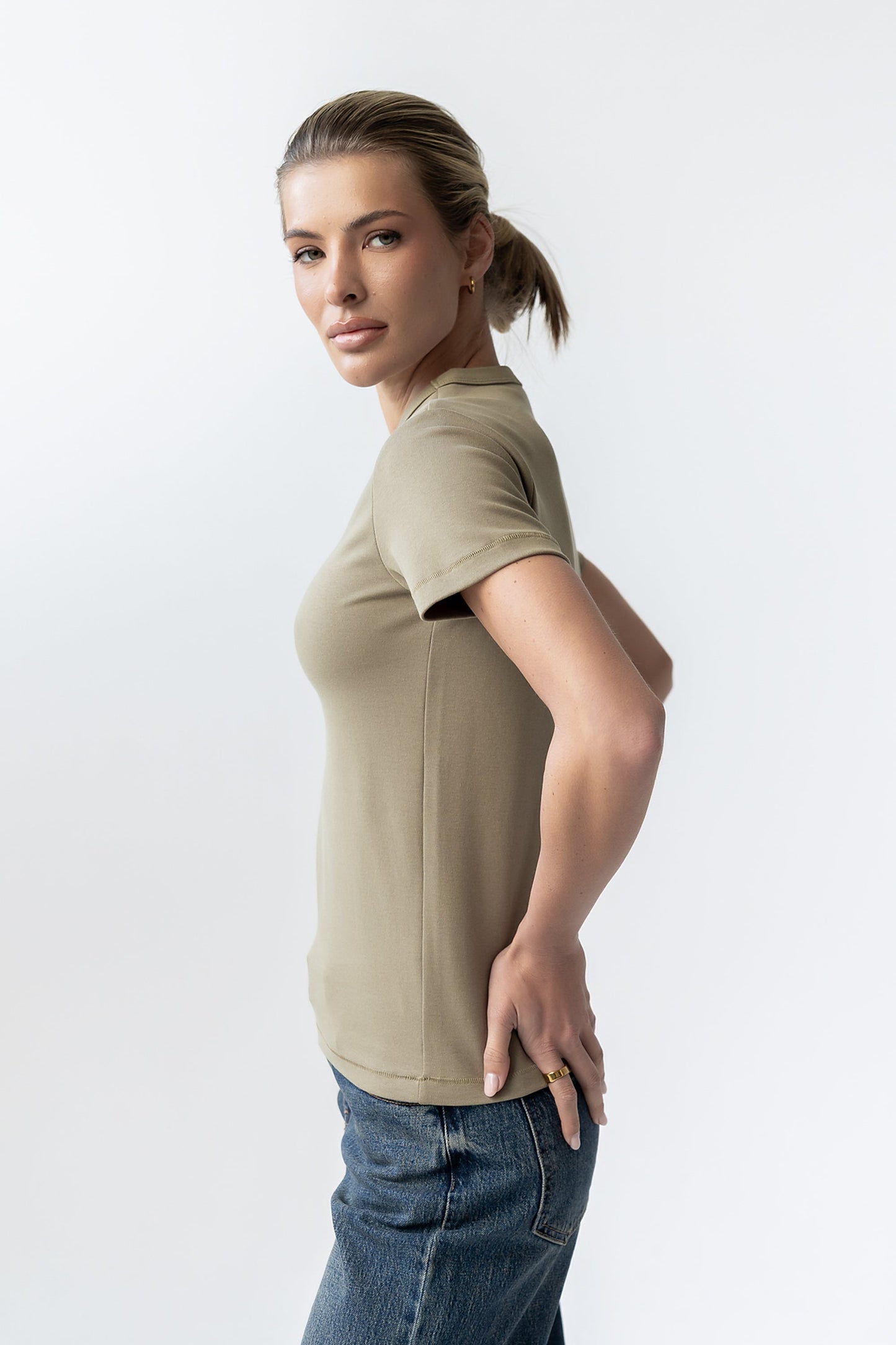 Mckenna T-Shirt in Olive