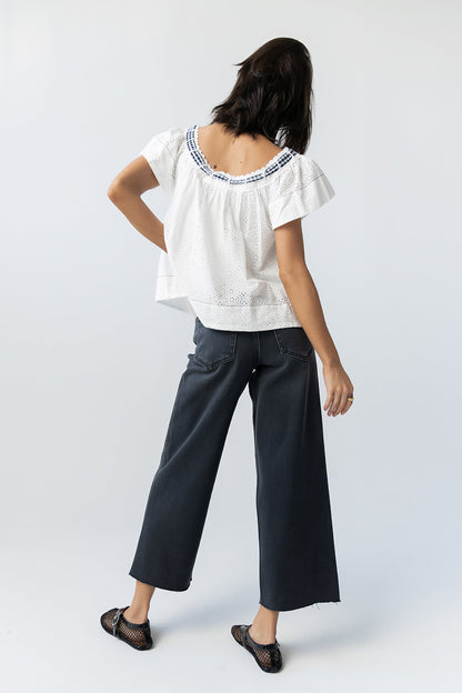 Margot Embroidered Blouse