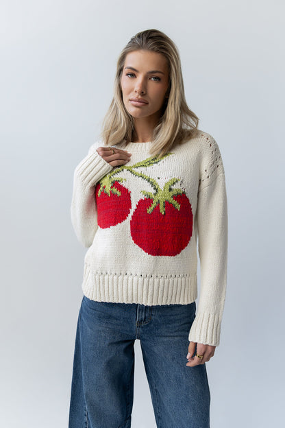Megan Graphic Sweater