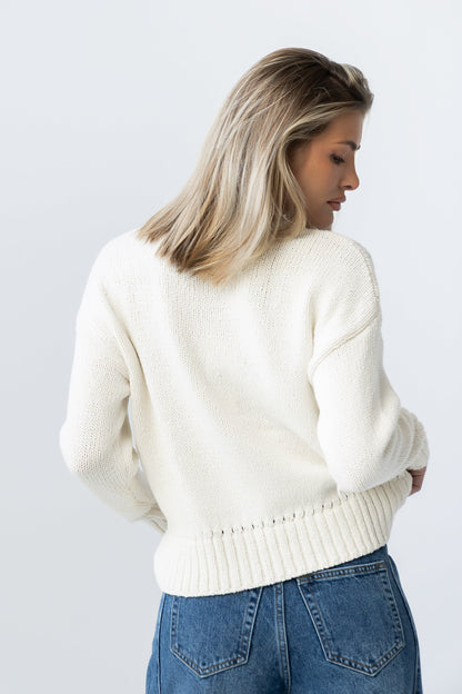 Megan Graphic Sweater