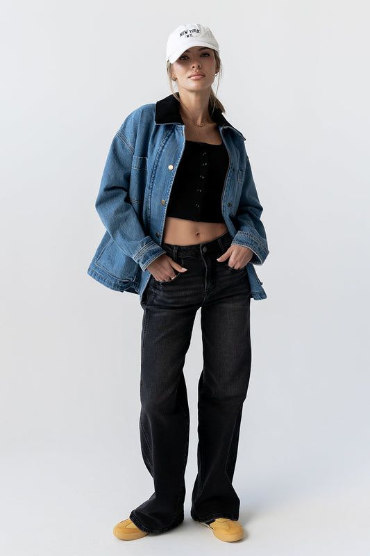 Anista Oversized Utility Jacket