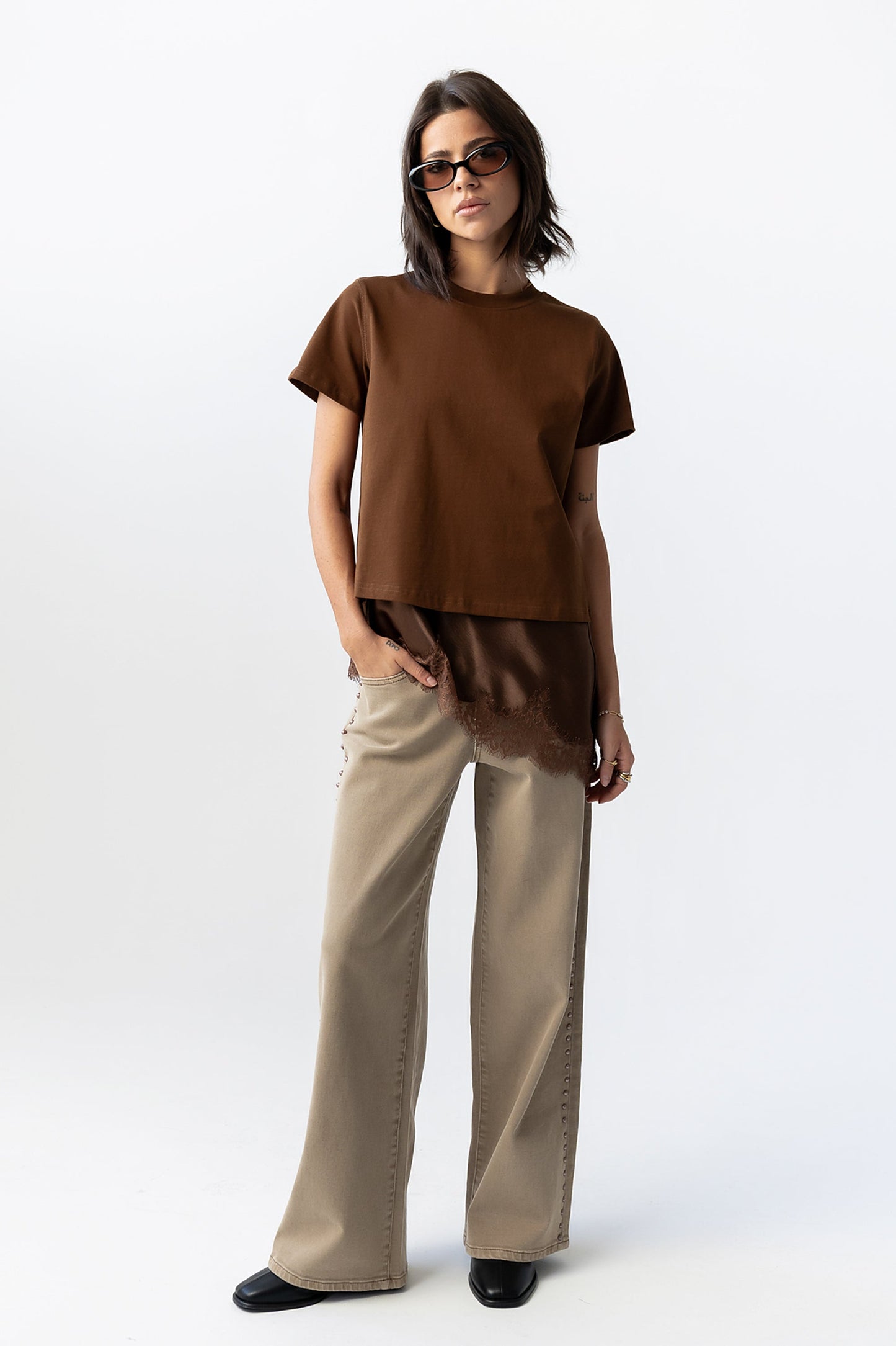 Judy Tee in Brown