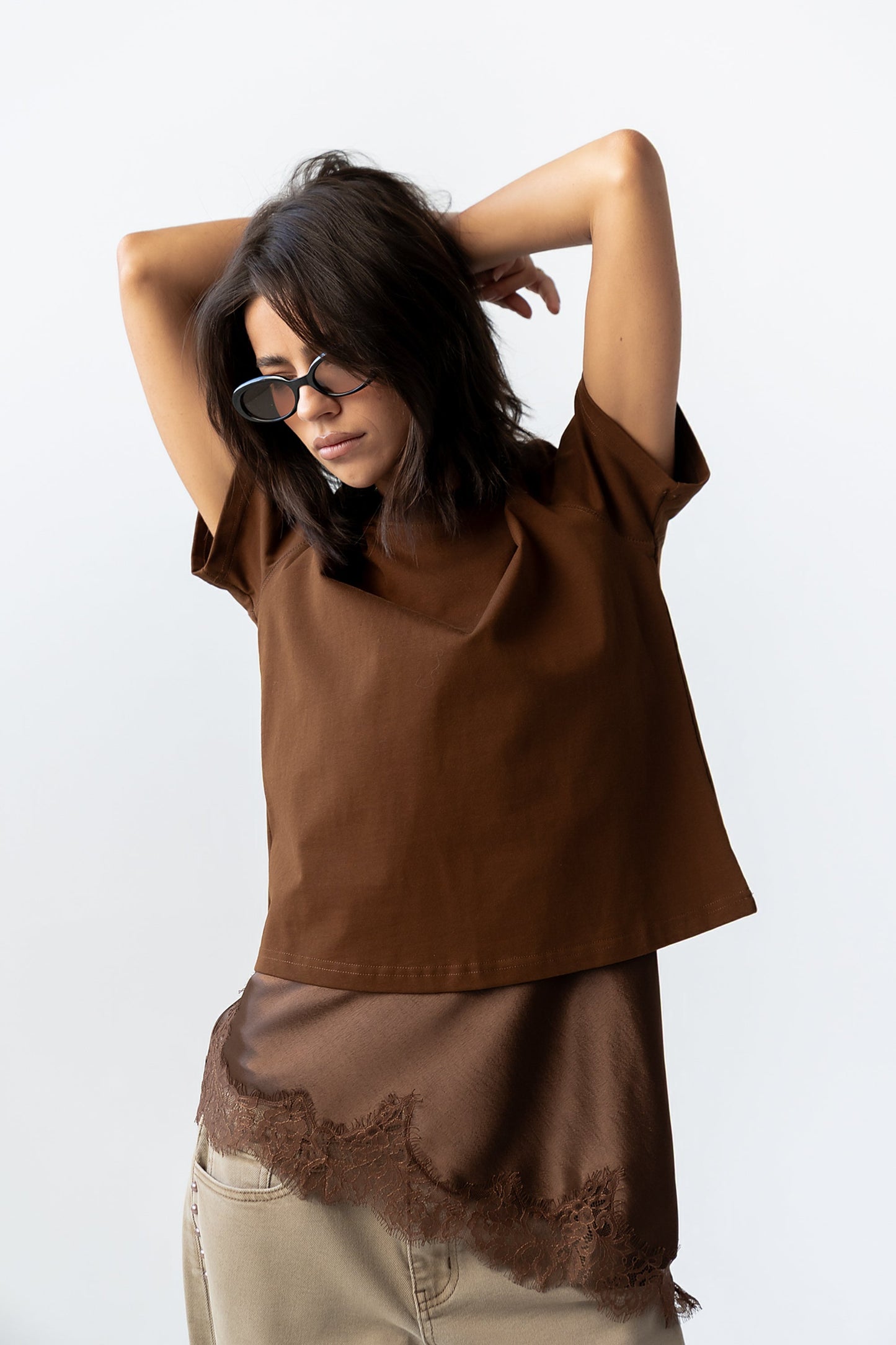 Judy Tee in Brown