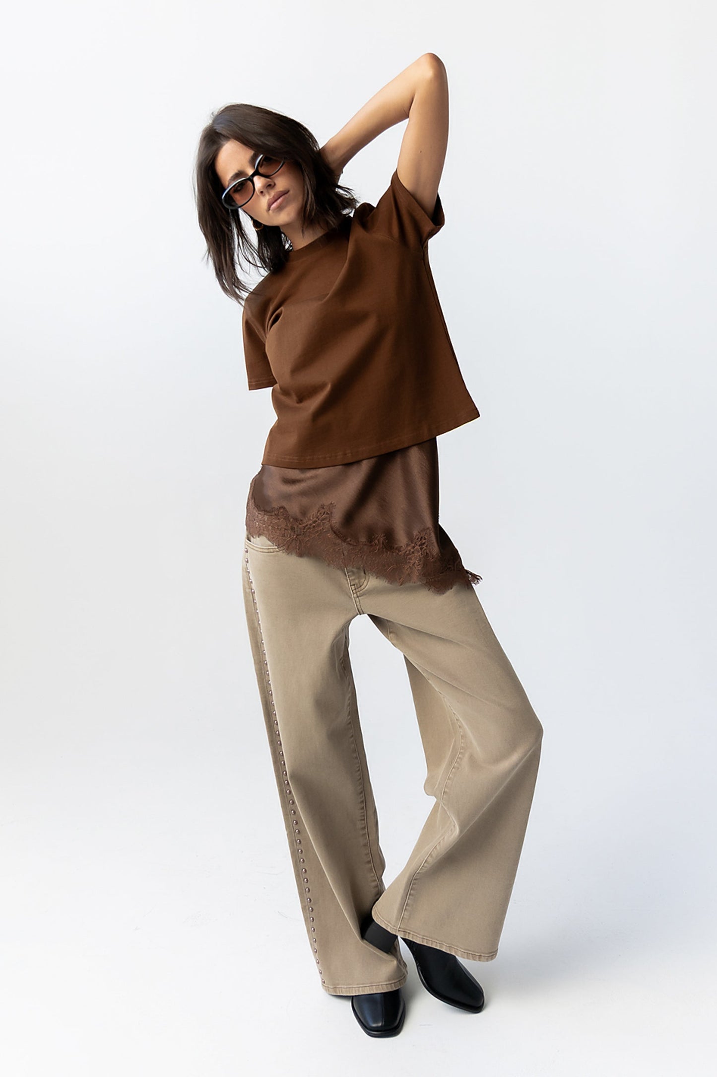 Judy Tee in Brown