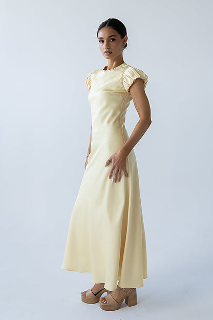 Ellianna Maxi Dress in Yellow