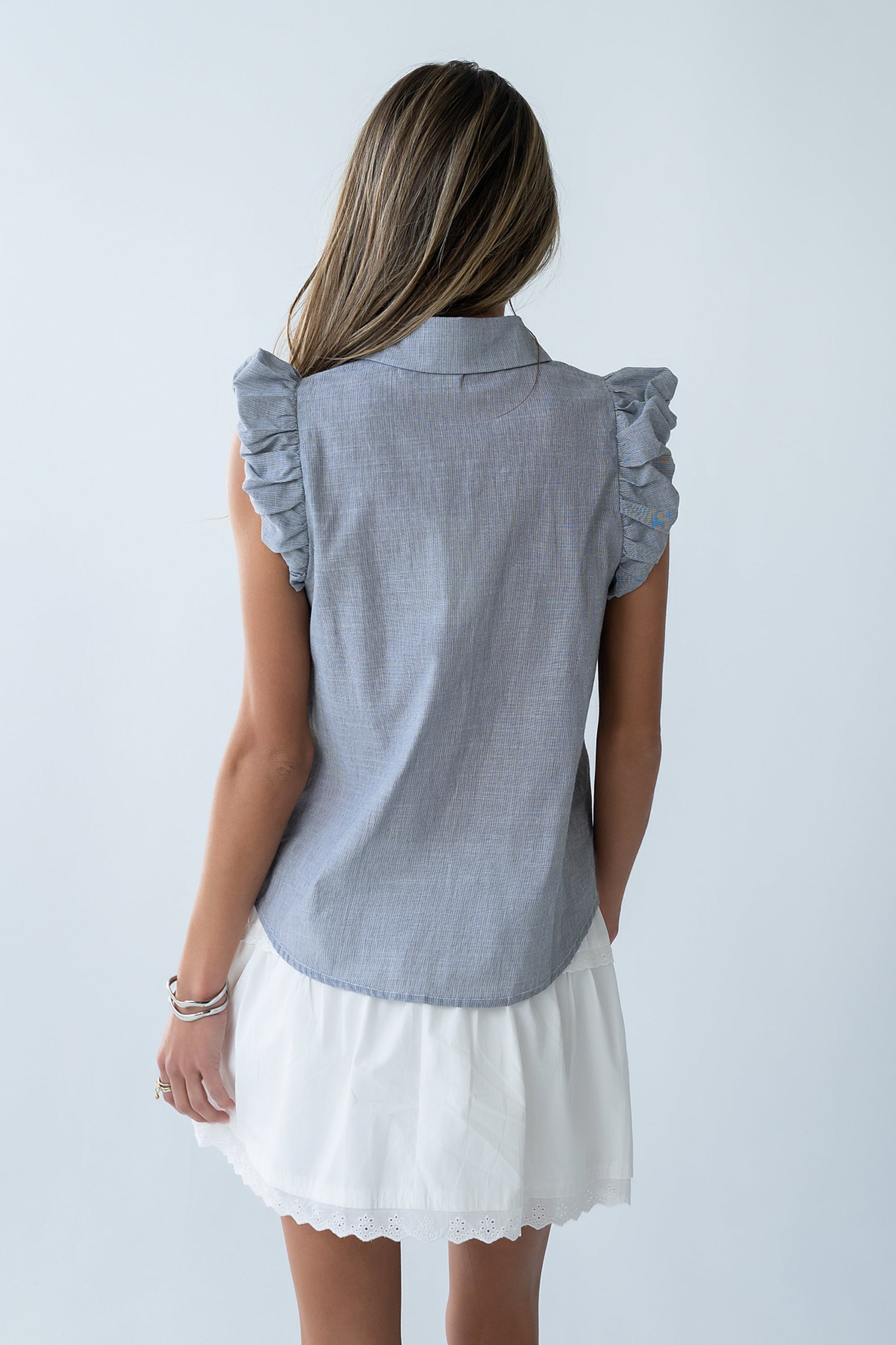 Bernie Striped Button Up