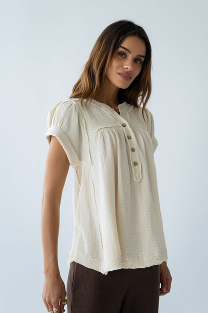 Giana Henley Blouse