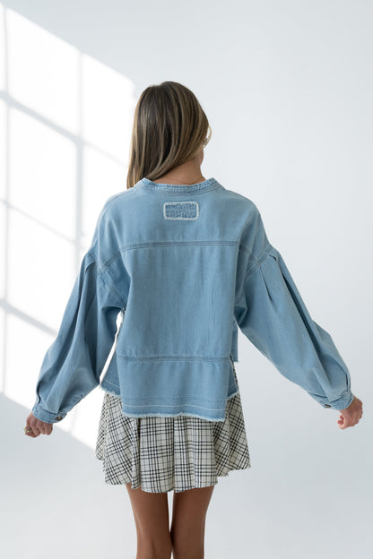 Tessa Denim Top