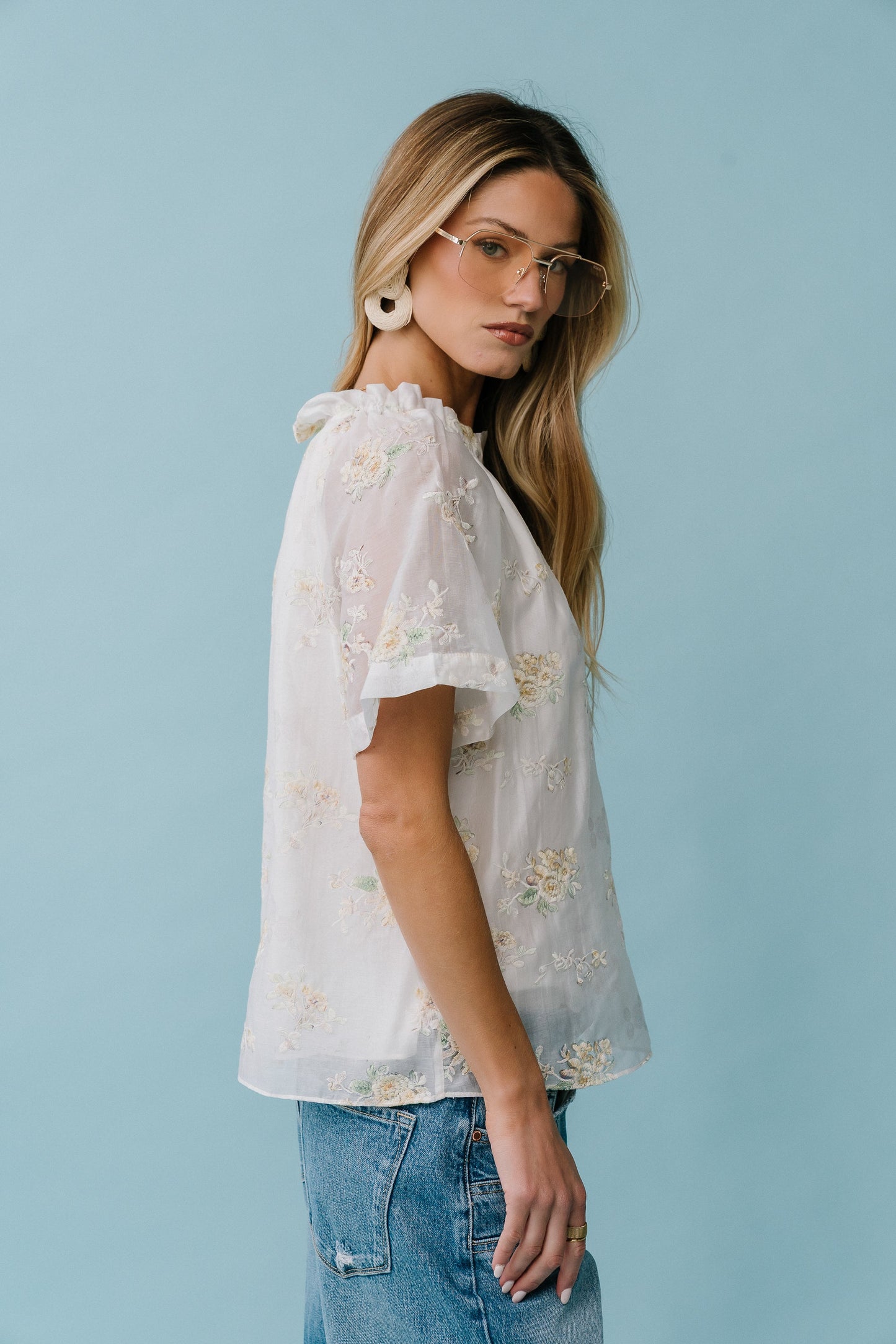 Randy Embroidered Blouse
