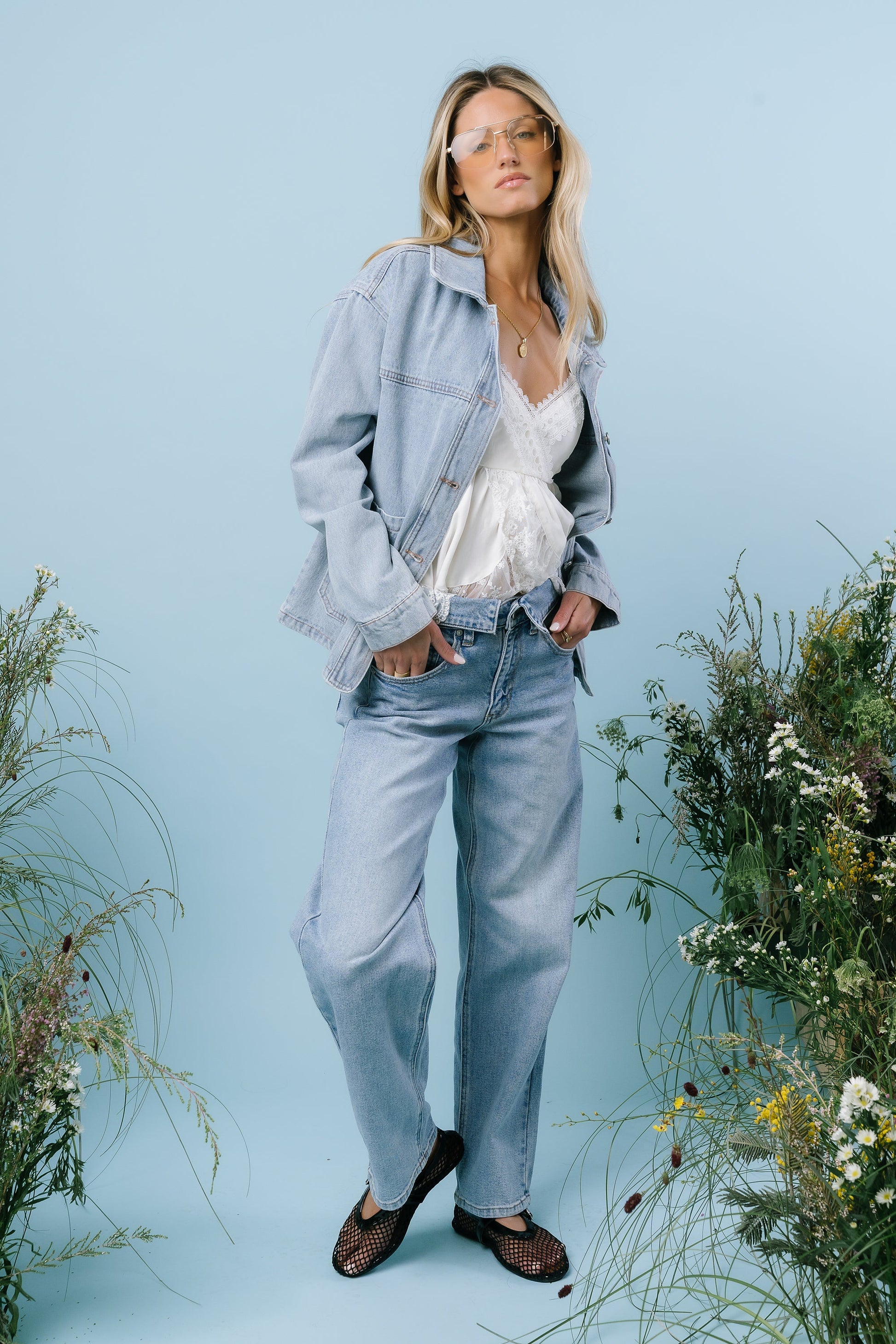 Frankie Denim Chore Jacket