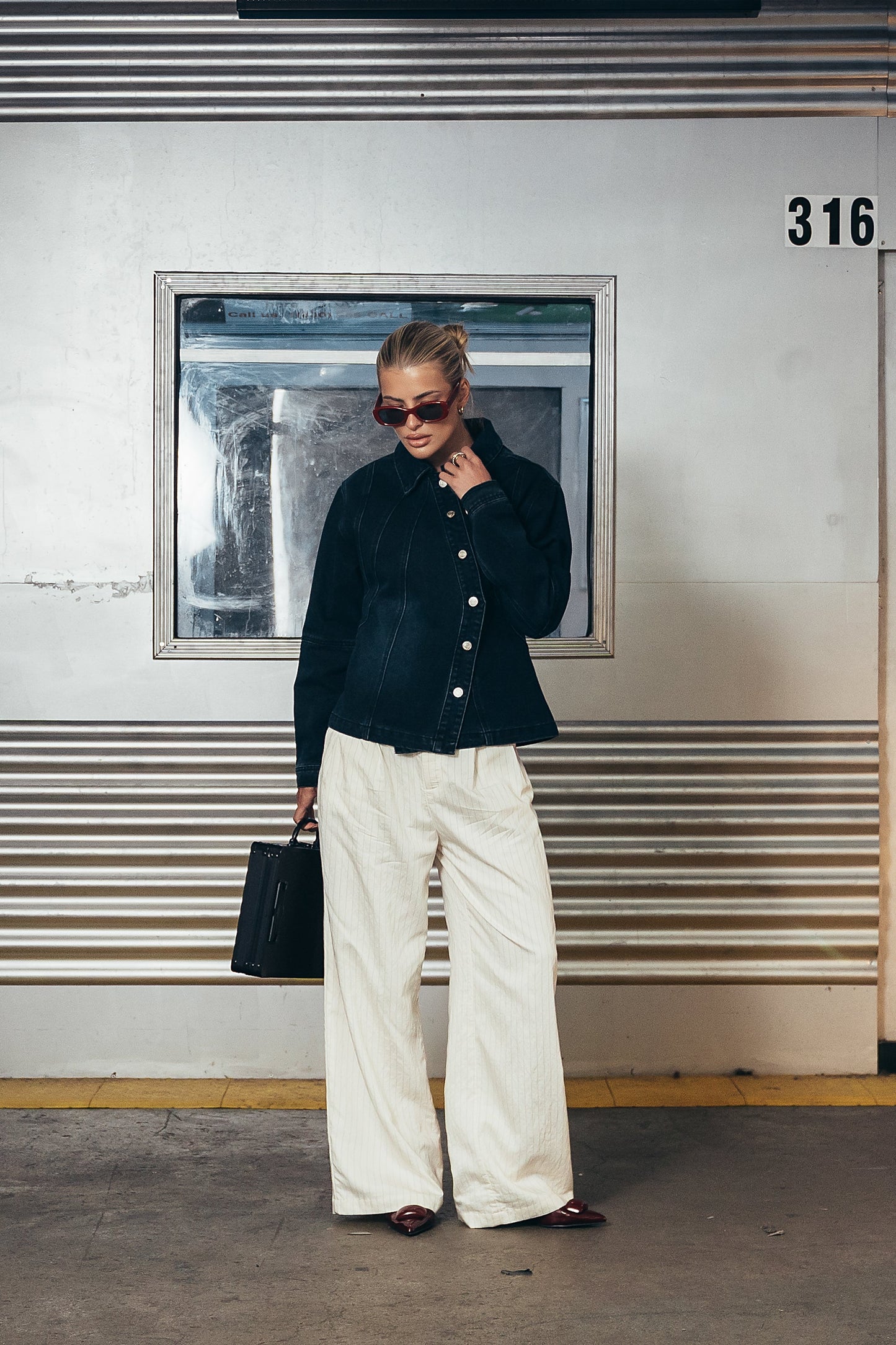 Monroe Striped Trousers