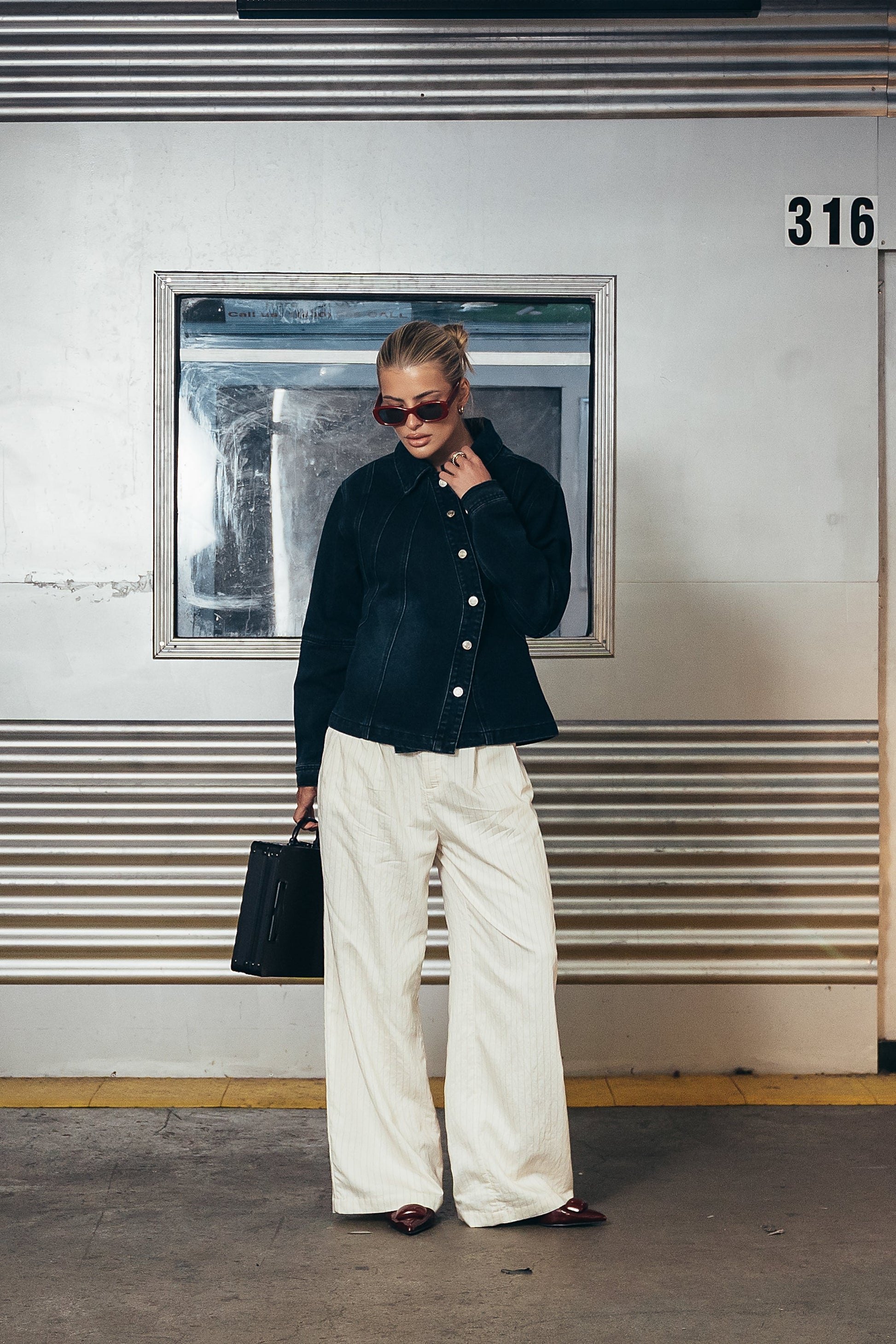 Monroe Striped Trousers