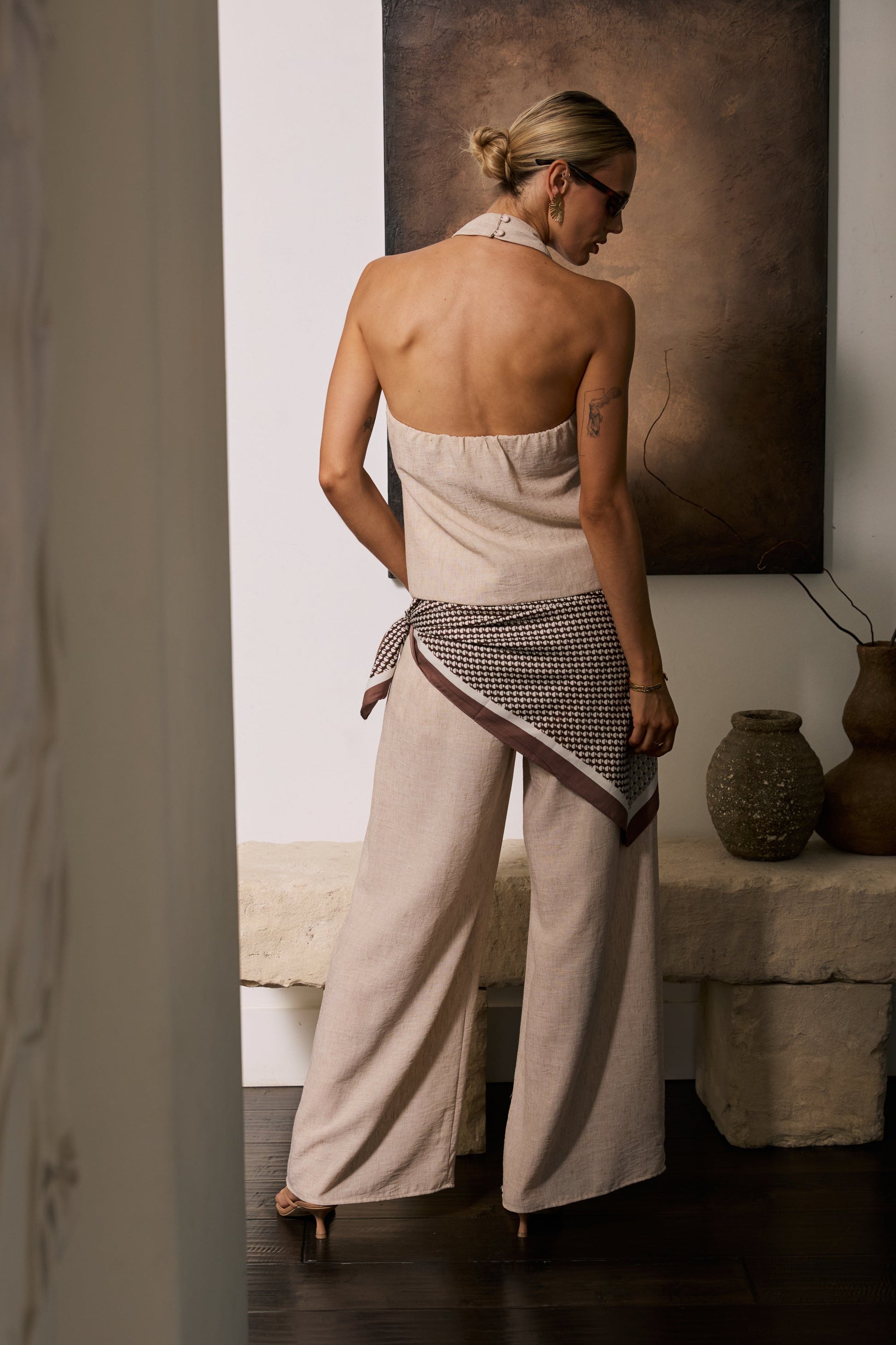 Tyler Pleated Pants
