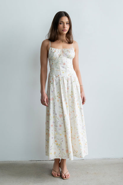 Quiny Floral Midi Dress