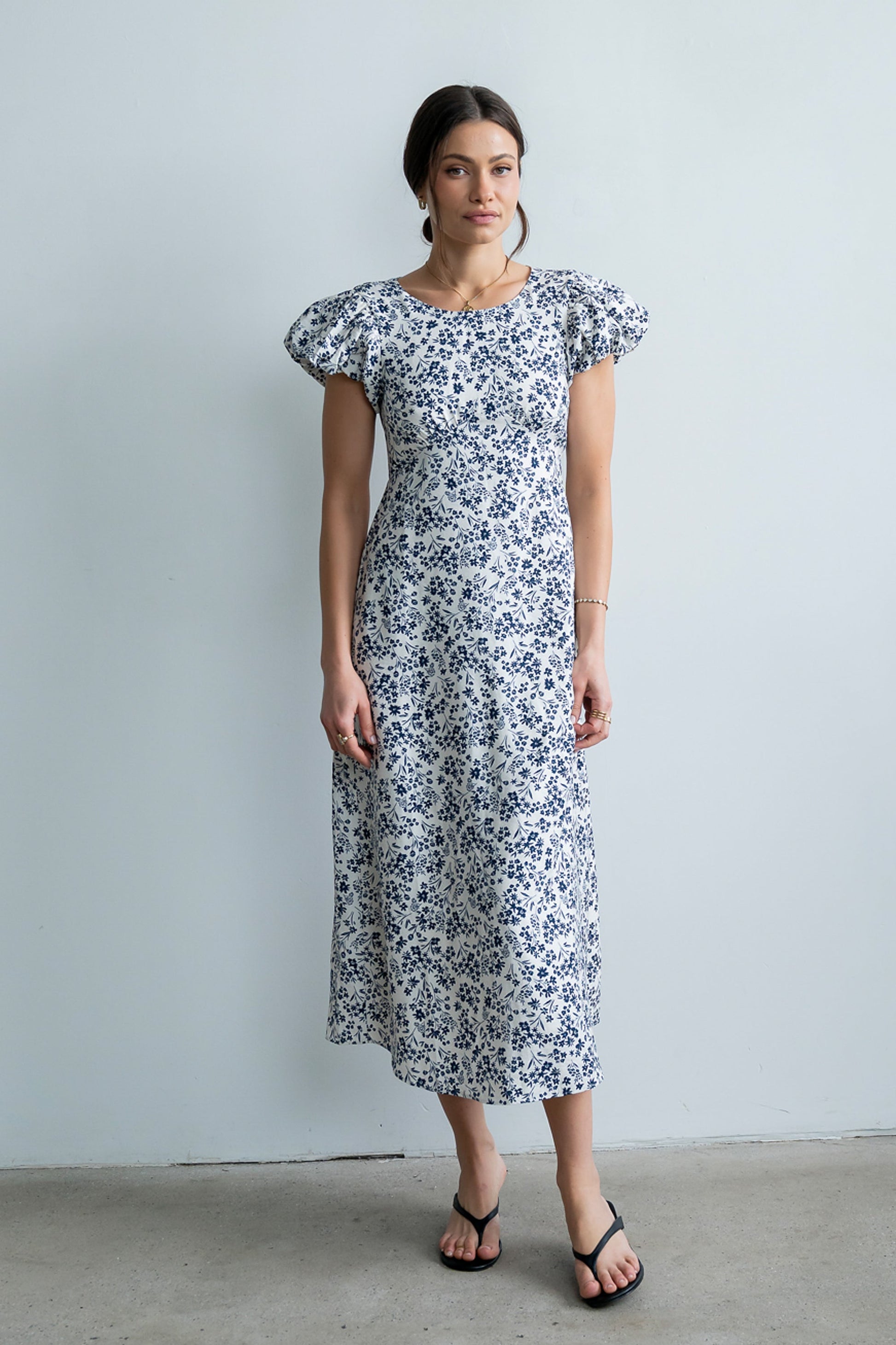 Smith Floral Midi Dress