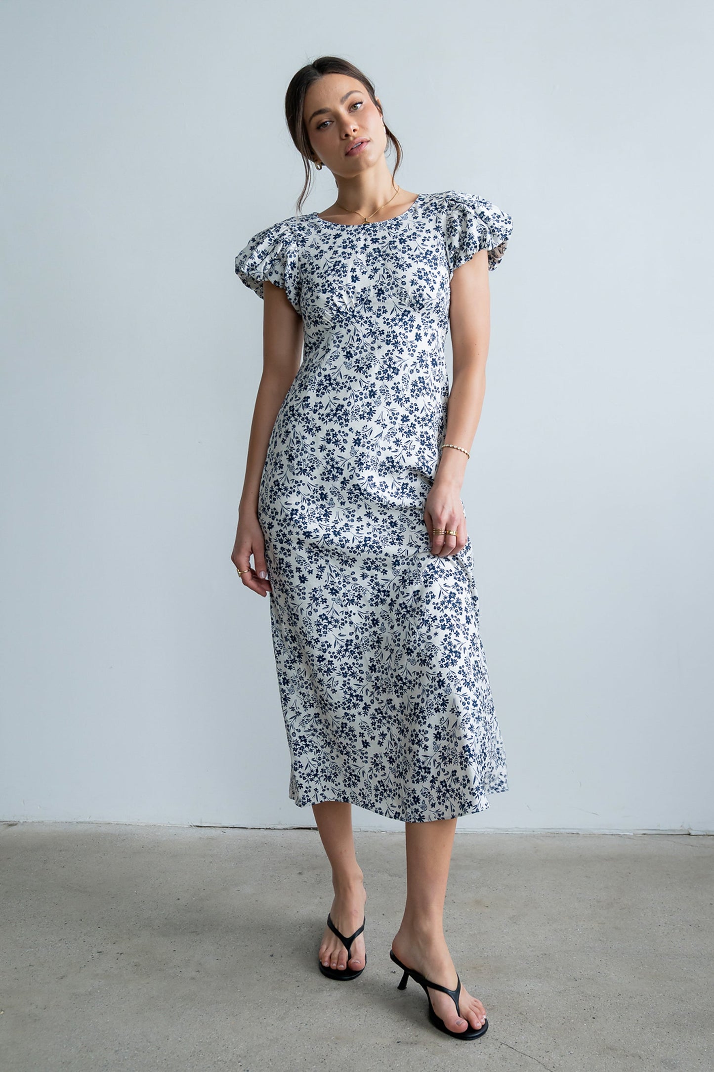 Smith Floral Midi Dress