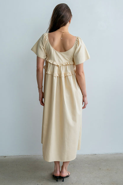 Kennedy Ruffle Maxi Dress