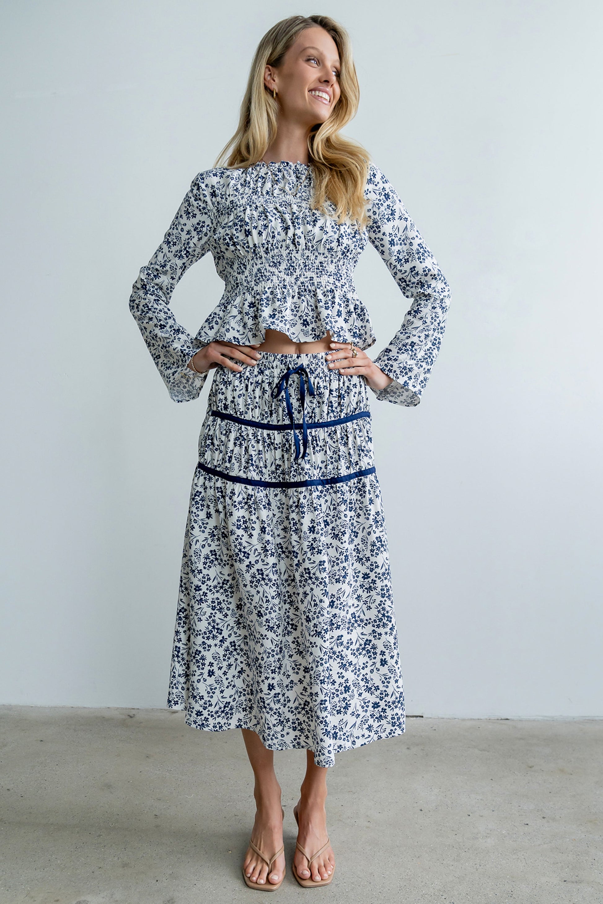 Blakely Floral Maxi Skirt